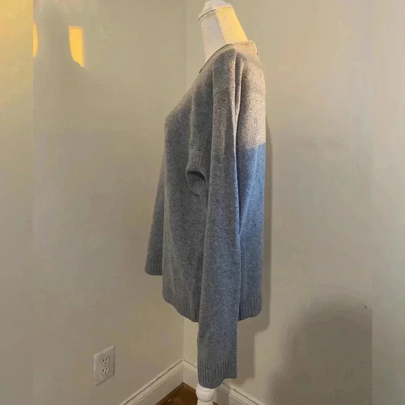 Marine Layer Oversized Roll Neck Chunky Cozy Sweater - Grey NWT - M - Picture 6 of 9